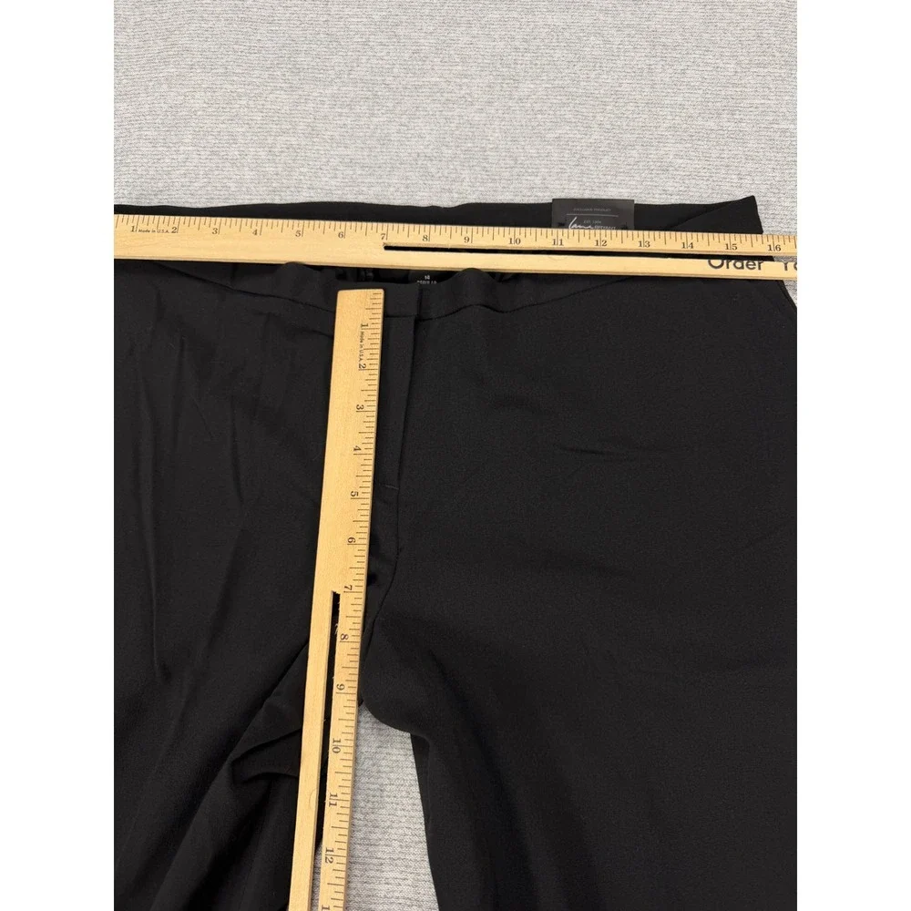 Lane Bryant The Sophie Straight Leg Dress Pants Black Size 14‎ Regular Stretch
